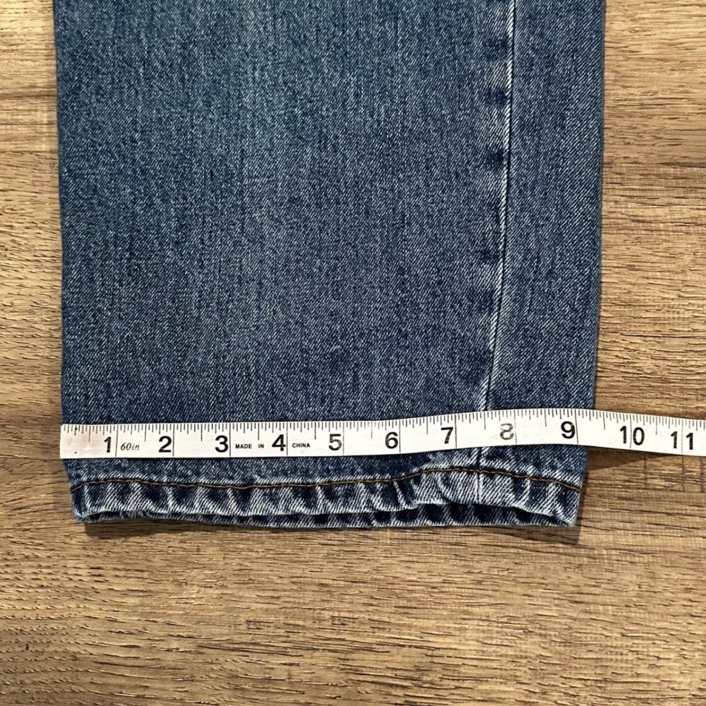 Levis 550 Relaxed Fit Tapered Leg Jeans Mens 42x29 Medium Wash Denim 00550-0216 - Picture 11 of 12